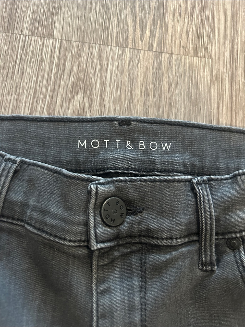 Mott & Bow Women's Black Skinny Jeans sz 29 - Picture 2 of 7